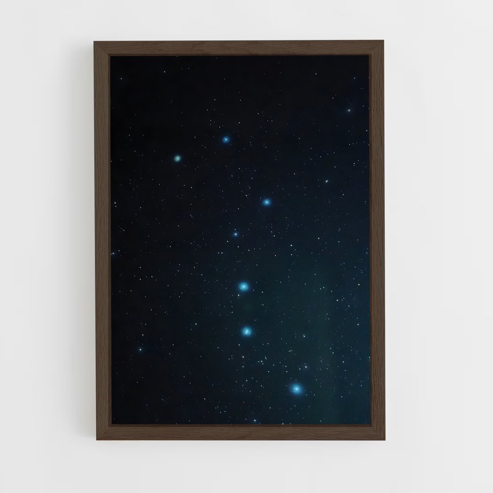 Poster Ursa Minor Étoilé – affiche Constellations (vue 5)
